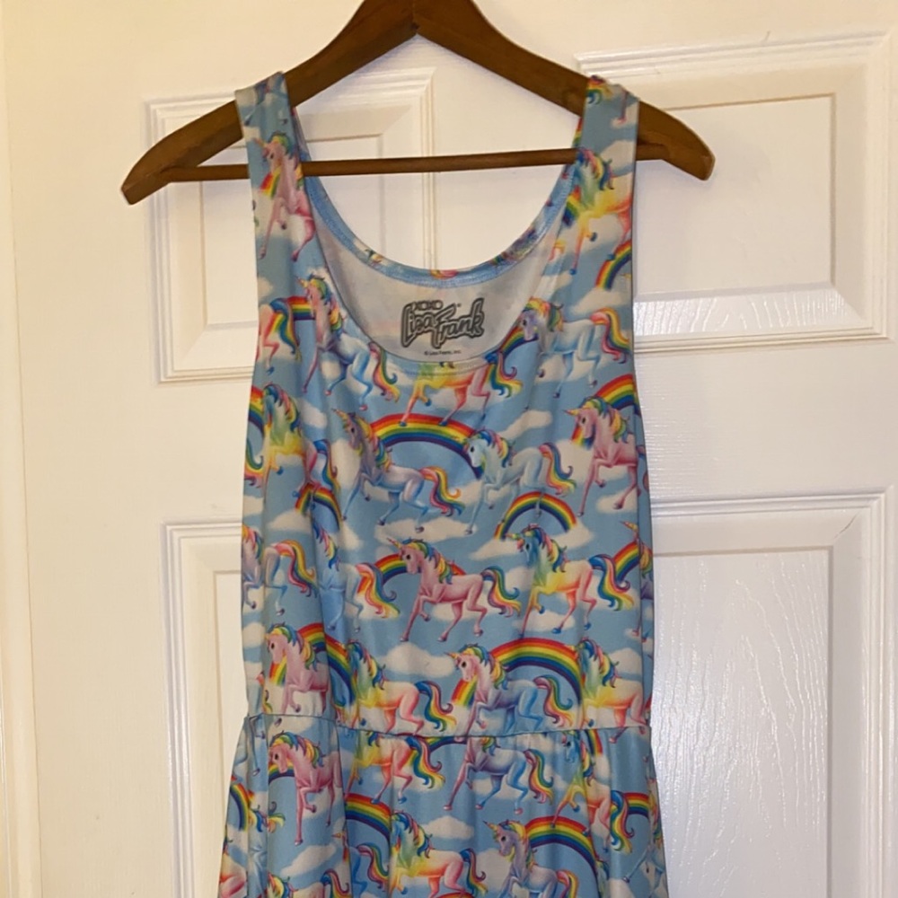 Lisa Frank unicorn dress